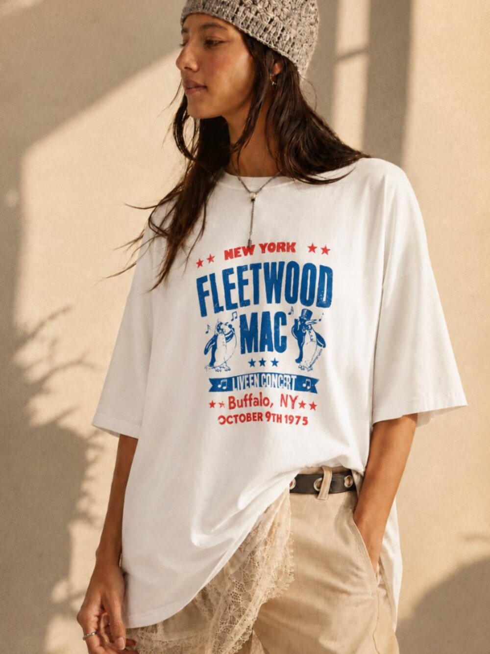 FLEETWOOD MAC CONCERT RELAXED BAND TEE